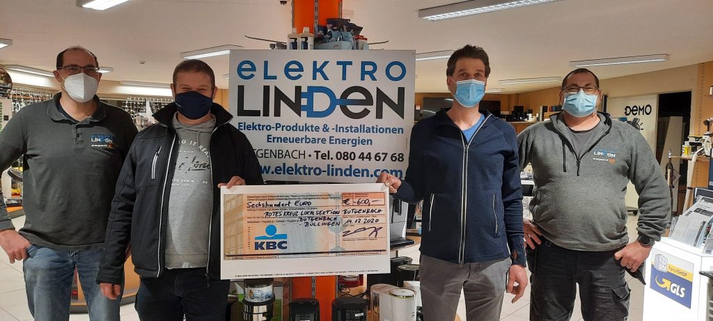 Elektro Linden spendet ans Rote Kreuz KurierJournal